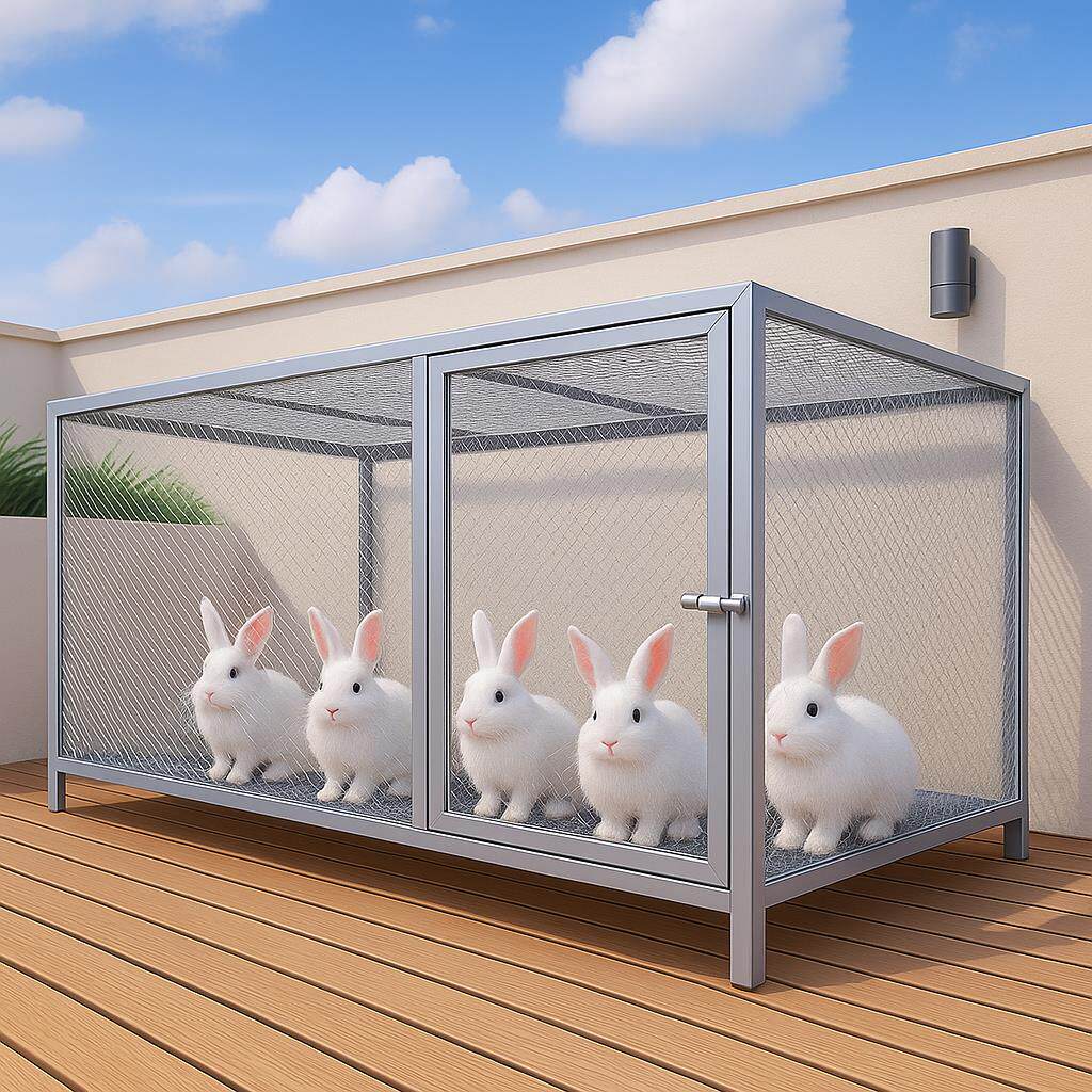 兔笼家用特大号自动清粪带厕所宠物养殖专用鸡鸭鸽子笼繁殖兔窝