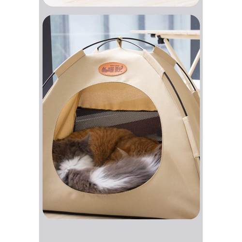 日式进口MUJ良品猫窝帐篷小猫咪房夏季泰迪小型狗窝四季通用宠物