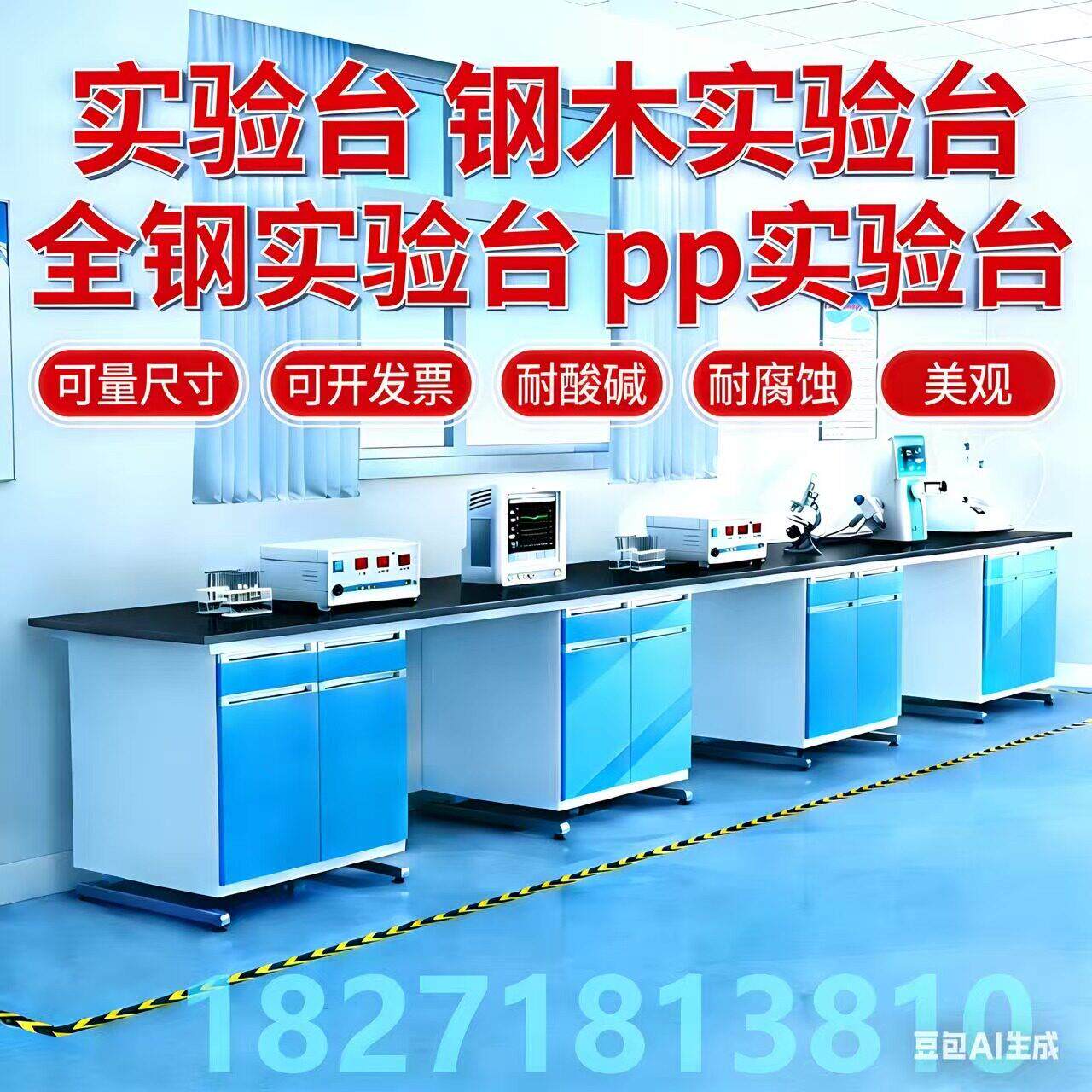 实验台实验室工作台钢木实验台全钢实验台实验室边台钢木中央台
