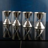 烟灰缸家用客厅高级感高端大气上档次不锈钢办公室带盖子创意防飞