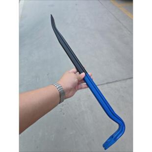 俄罗斯外贸撬棍高锰钢工业级撬棍起钉器撬杠加长加粗加厚重型两用