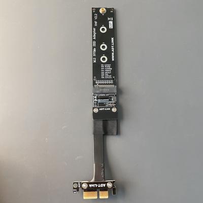 PCIe x1转M.2 U.2 mini PCI-E SFF8639延长线 无线网卡 NVMe ADT