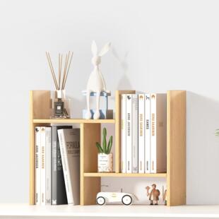 简易书架桌面书桌置物架办公桌桌上小型宿舍多层h型床头迷你