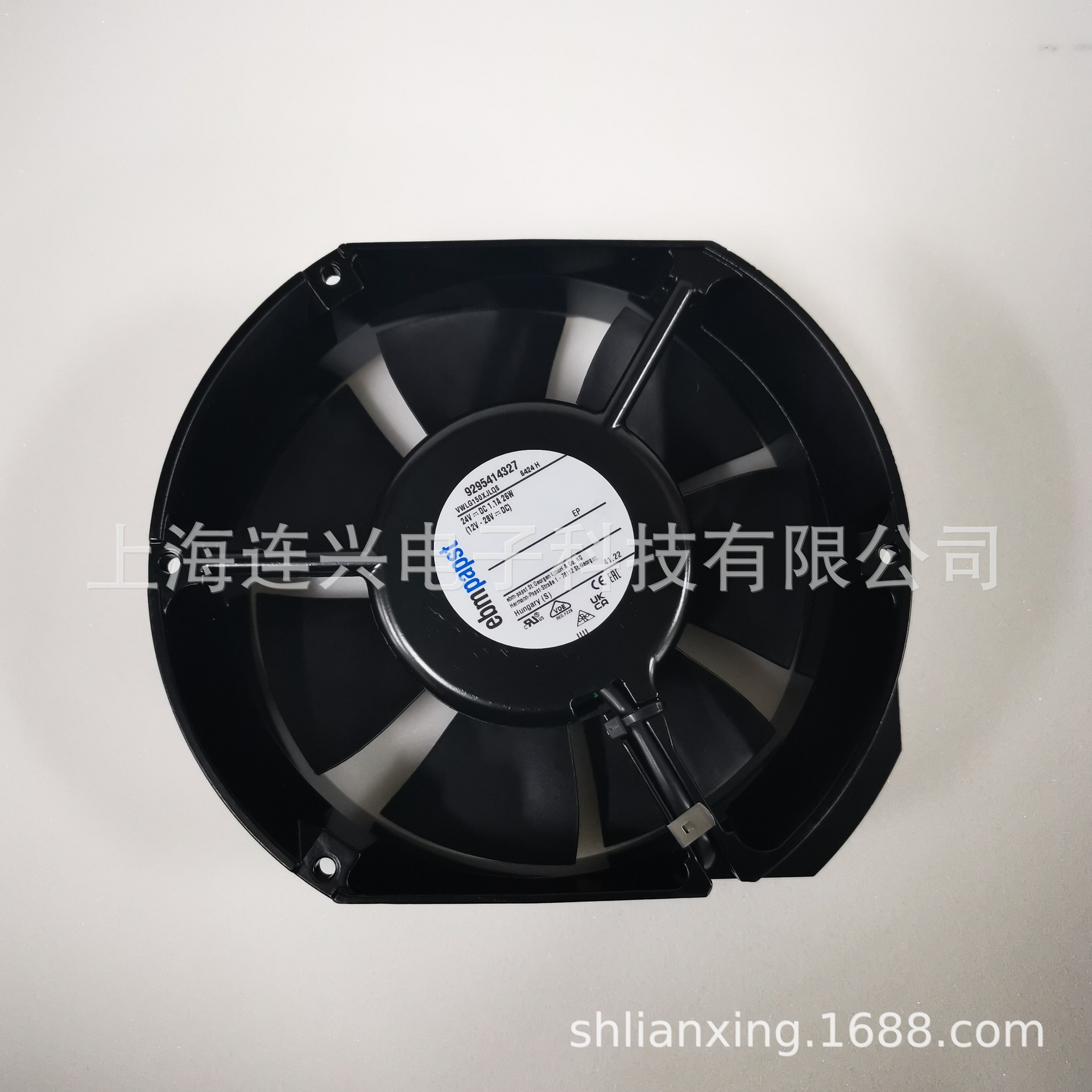 全新正品ebmpapst 6424H 172*150*51mm金属框冷却风扇 轴流风机