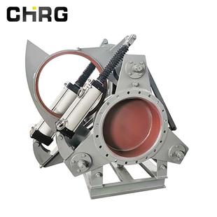 F9T43X F643X不锈钢防爆气动电动推杆盲板阀高温加工螺纹