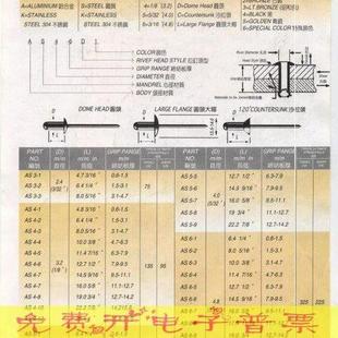 m3.0 精合牌直销沉头铝抽芯铆钉m2.4 m3.2铝拉钉铝拉铆钉平头直销