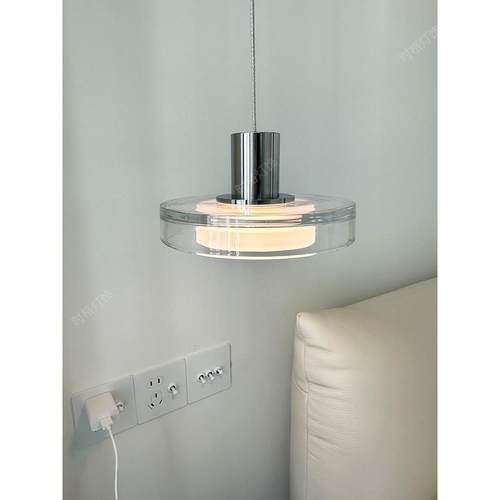 现代极简卧室小吊灯包豪斯客厅餐厅意式简约设计感轻奢高端床头灯