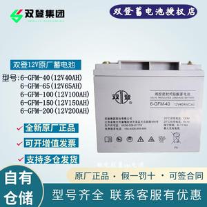 双登12V铅酸蓄电池6-GFM-38-65-80-100-150- 200 直流屏6-GFM-40