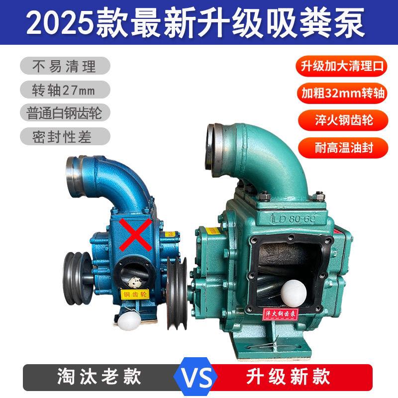 养殖场吸粪泵新款抽粪泵无堵塞高扬程泥浆污水泵自吸