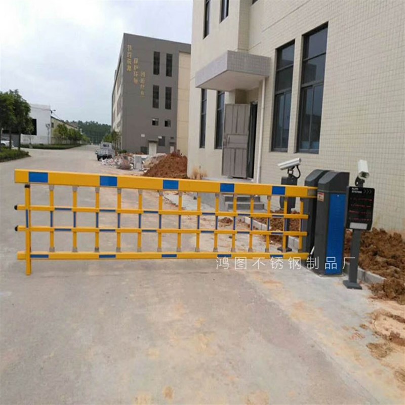 电动空降闸升降杆小区空降门智能电动遥控挡车器抬停车场收费系统