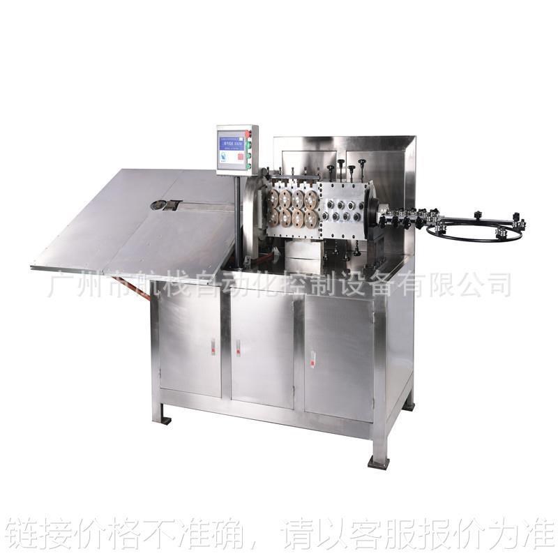 全自动不锈钢酒杯支架q弯线机 加粗灭火器支架3D折弯成型机