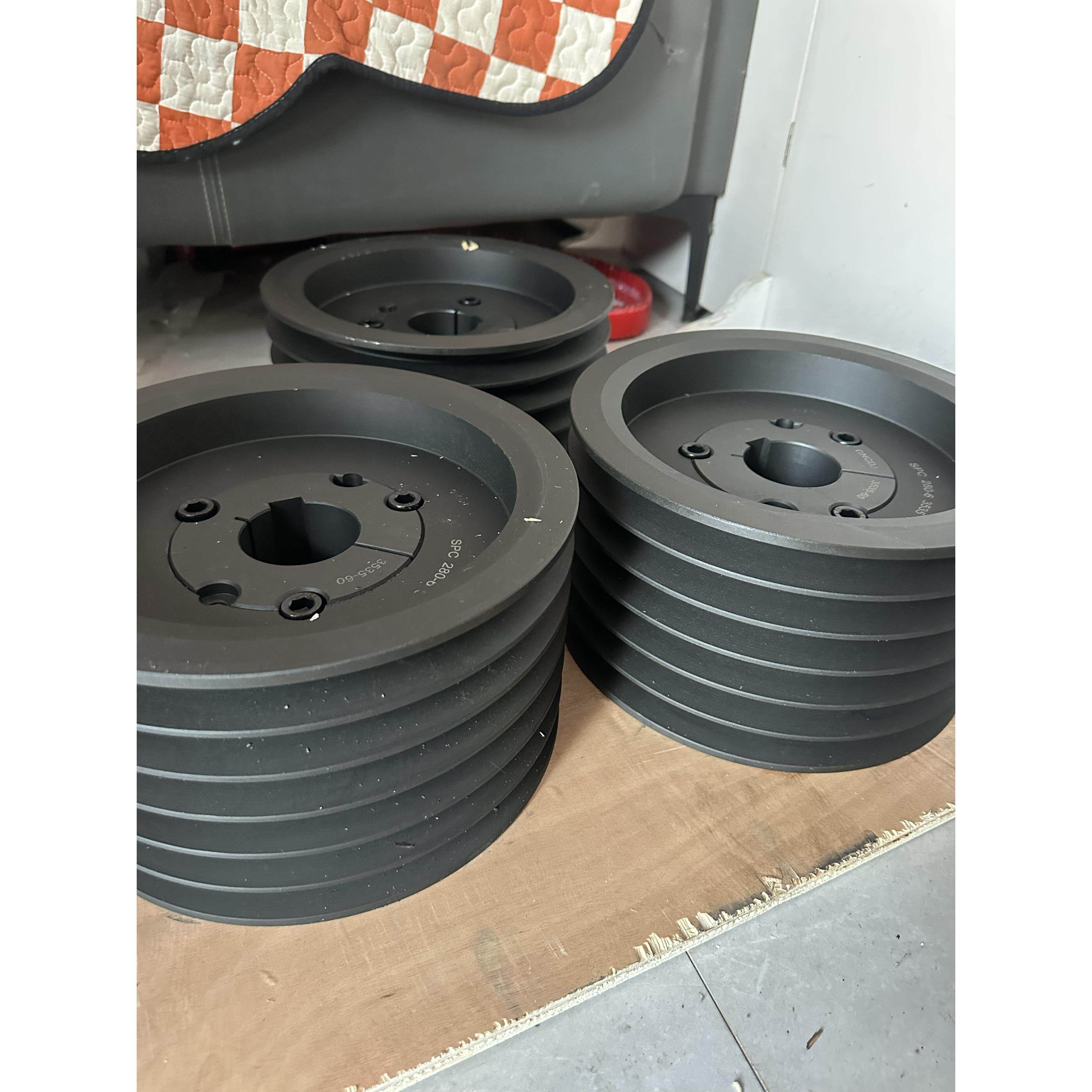 欧标锥套皮带轮3V5V8V1-20槽皮带轮BCDE型皮带轮型号齐全现货供应