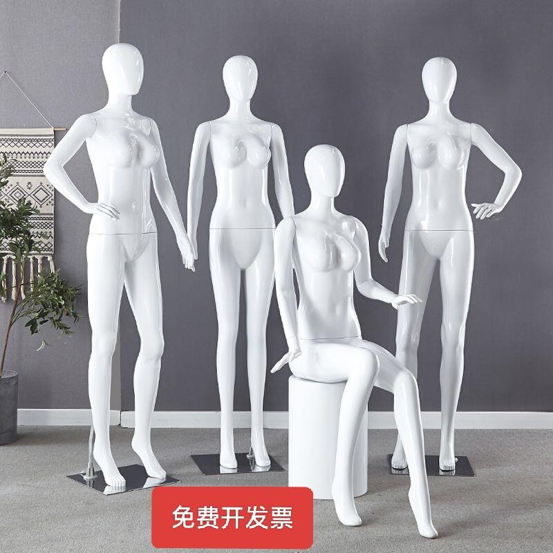 服装店男女模特衣服展示橱窗服装假人架子全身商城专卖店内道具