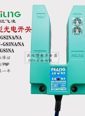 飞凌光电开关E85-GS2NA/NA PA槽型E73T-GS3NA/NB传感器E82-GS5NA