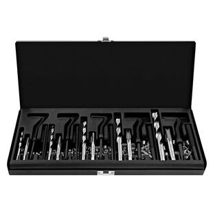 希盟螺纹支架修覆工具自攻螺纹套装丝锥钻头螺纹套装专用锥度套装