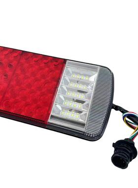 适用于解放J6P后尾灯总成Led数字刹车灯Jh6天V Hum V一汽青岛配件