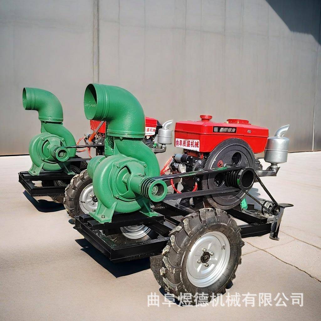 柴油离心水泵户外应急抽水泵无堵塞柴油机水泵