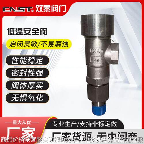 DA21F低温安全阀LNG液化气天然气安全阀 外螺纹低温安全阀