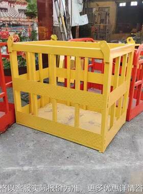 360度旋转建筑工程吊车吊篮外墙用吊框顶框