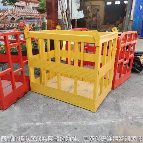 360度旋转建筑工程吊车吊篮外墙用吊框顶框