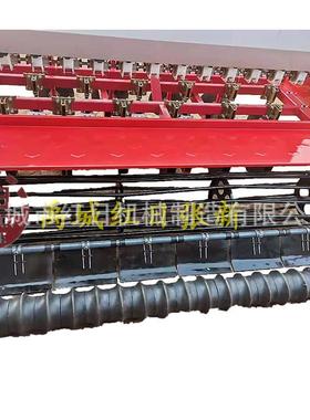 高粱施肥播种机拖拉机带的16行小麦播种机2BFX-16大麦播种机