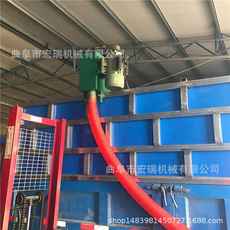 农用粮食入仓吸粮机电动软管输送机小麦玉米装车车载吸粮机