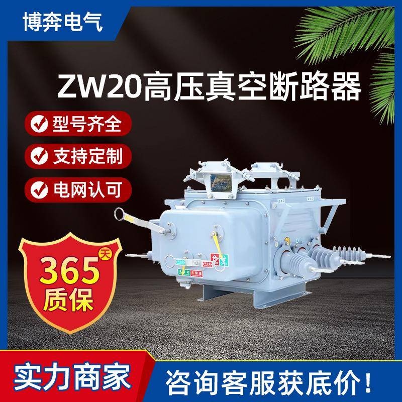 zw20户外高压真空断路器sf6六氟化硫智能看门狗柱上分界开关10kv