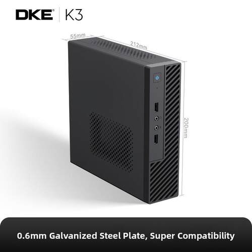 K3机箱机箱微型便携式小型主机工业计算机Pc机