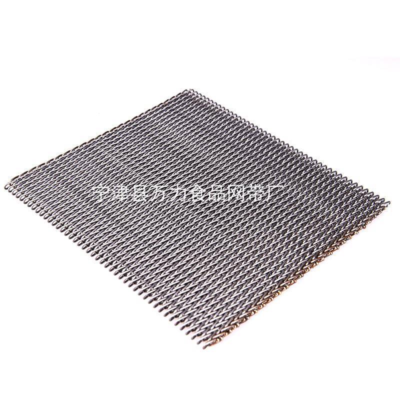 山东厂家金属耐高温输送带链条式传动网带不锈钢食品输送网带厂家