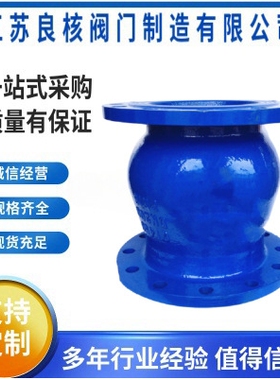 H42X-16Q DRVZ 静音止回阀DN200 静音单向阀  法兰式铸铁止回阀