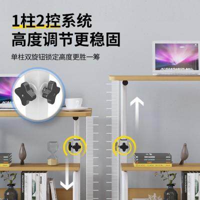 床边可移动升降笔记本电脑桌床上折叠书桌简易宿舍落地懒人小桌子