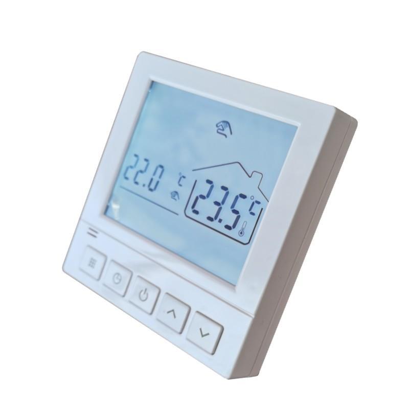 莱珂D819电采暖温控器 带WIFI手机远程控制温度控制器 电地暖开关
