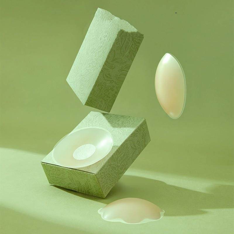 【10对装】防走光矽胶乳贴女婚纱吊带小胸贴夏季隐形防凸点