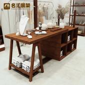 服装 店中岛陈列流水台网红饰品店货架 店桌子展示台中间摆放童女装