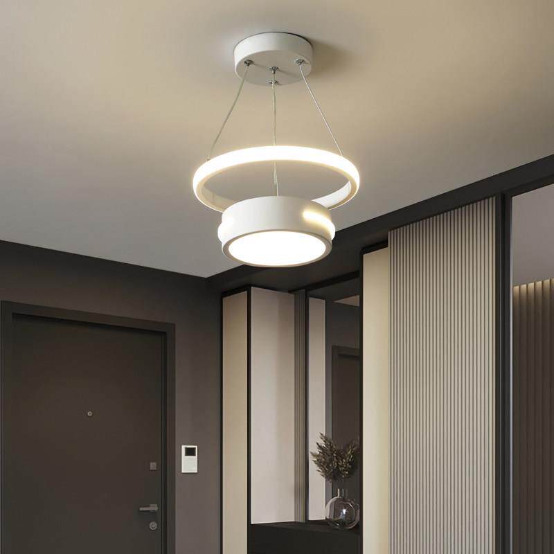 过道吊灯走廊灯现代简约餐厅门厅玄关灯通道吊线灯创意阳台小吊灯