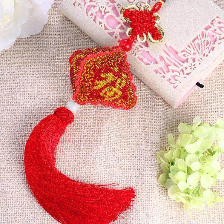 十字绣平安符中国结汽车挂件车内饰品全珠绣纯手工车上挂件成品,汽车用品/电子/清洗/改装,车挂,淘宝优惠券,粉丝福利购,淘宝优惠卷