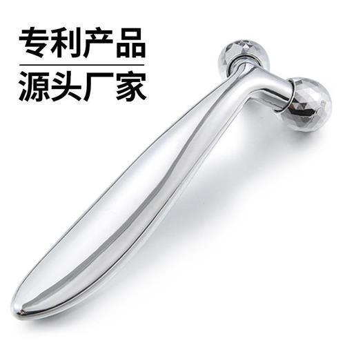 微电流电子3d滚轮按摩仪脸部器V脸提拉手持按摩器厂家