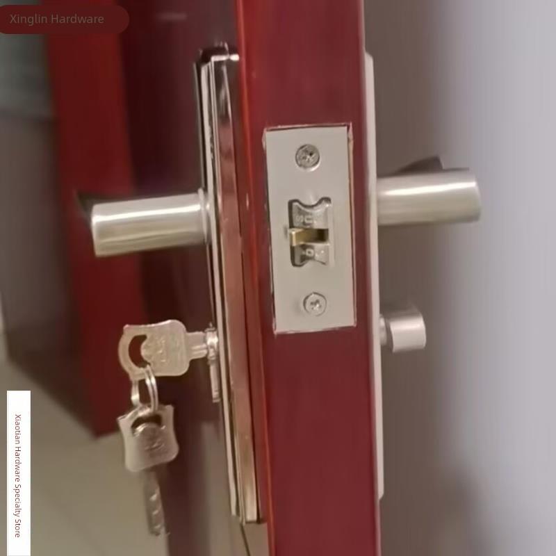 室内门锁单舌卧室房间门锁门把手单舌锁头木门单舌锁老式单舌50.