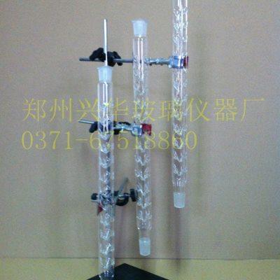 玻璃刺形分馏柱400/24*2标口刺形精馏柱垂刺分馏柱毛刺蒸馏柱现货