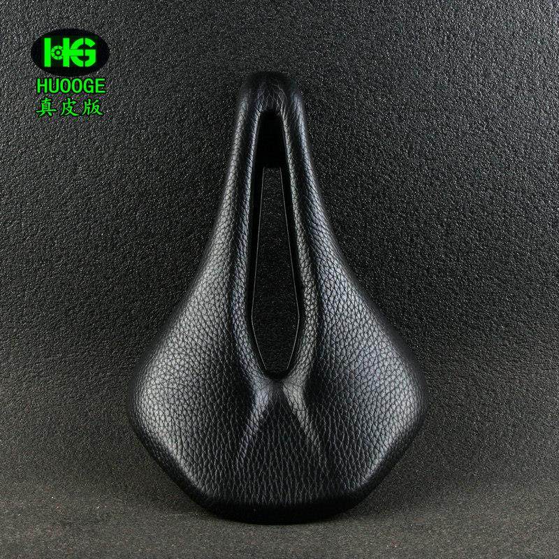 深圳辉哥X6真皮纯手工登山车公路车短鼻中空座包坐垫车座垫鞍座坐