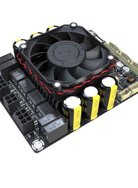 4x100W蓝牙功放板5.0 带ADAU1701 DSP 支持4.0/2.1/2.0大功率200W