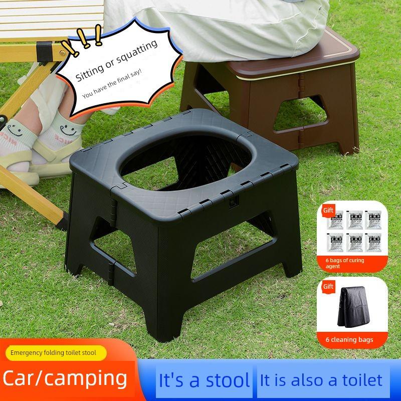 车载便携式折叠厕所两用小板凳儿童户外露营式自动驾驶汽车应急厕