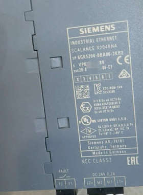 议价 SCALANCE X204RNA 工业以太网交换机