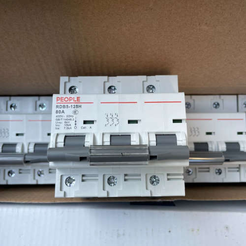 人民电器3P/4P小型高分断断路器RDB5-125H大电流空议价