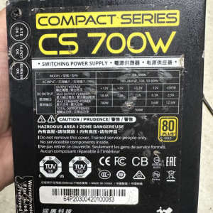 迎广IN WIN CS700W SFX电源，额定700W，8议价