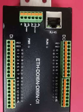 网口转IO模块  DC24V ETH-DO16N/DI16N议价