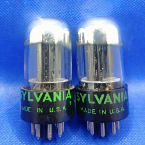 美国喜万年6SN7GTB/5692/6N8P同期同码白头翁电议价