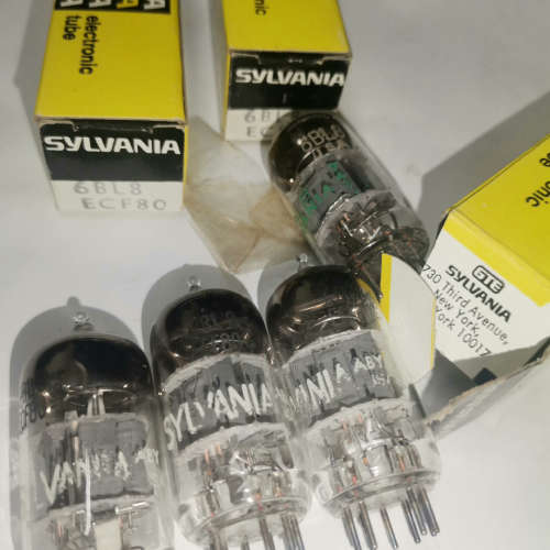 ECF80电子管。喜万年。制造。原盒测试指标议价