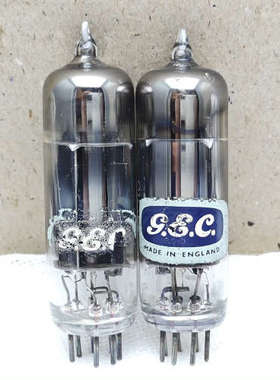 英国GEC CV4005/6X4电子管一对  日字环  龙门议价