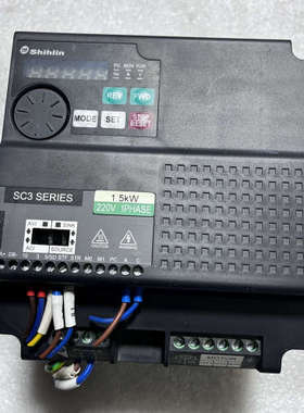 士林变频器SC3-021-1.5K，220V单相1.5KW，议价
